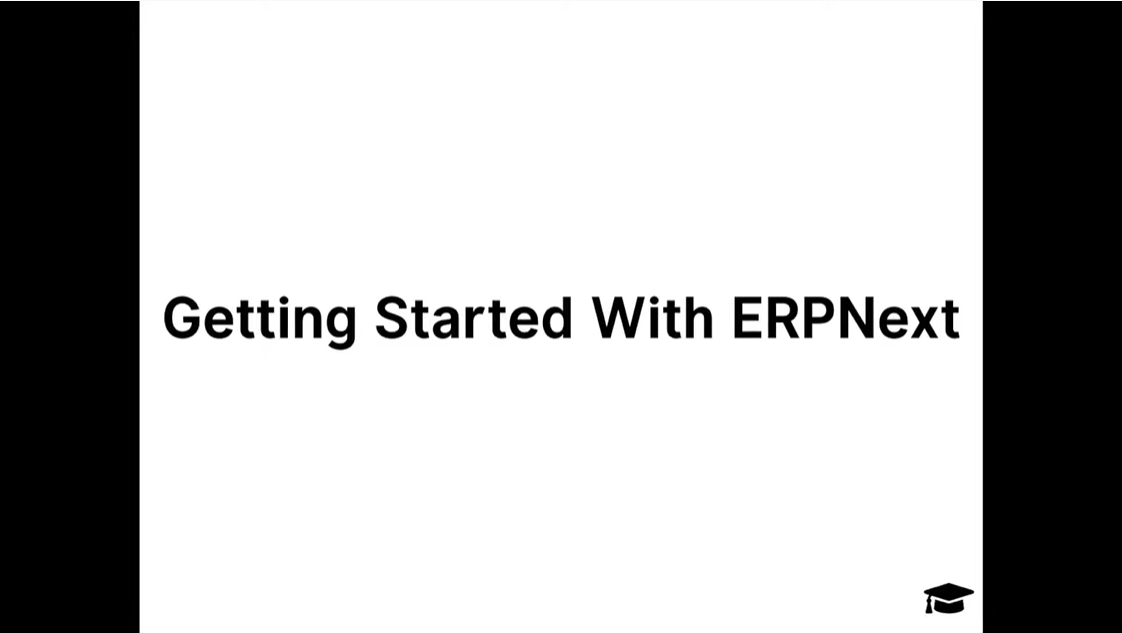Getting Started with ERPNext - ERP tutorial